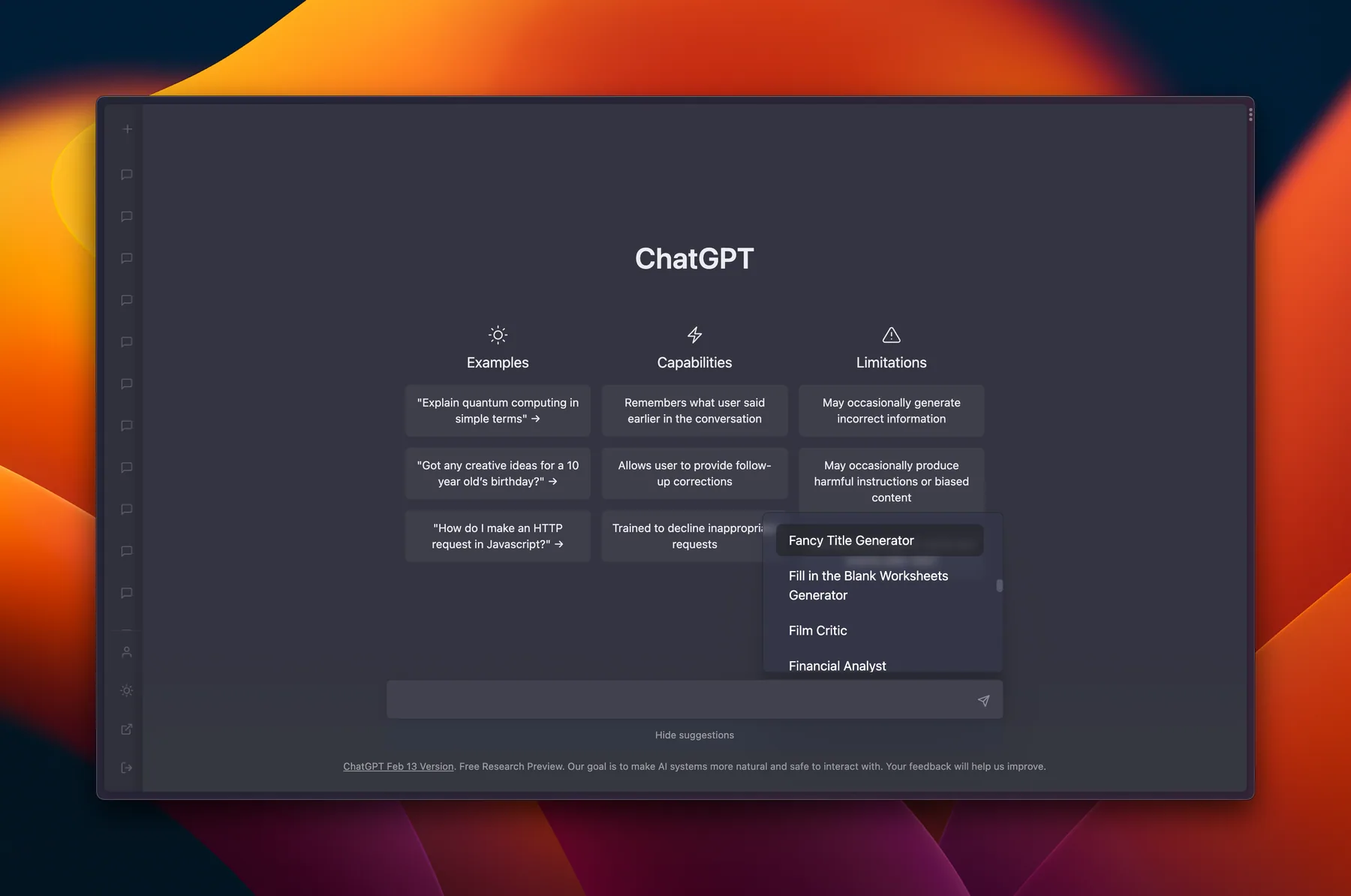 Enhanced ChatGPT